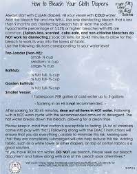 How To Bleach Your Cloth Diapers Fluff Love University Cloth Diapers Stripping Cloth Diapers Wash Cloth Diapers