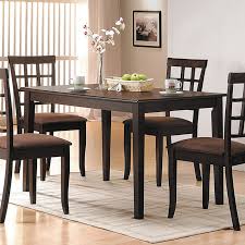 Acme Furniture Cardiff Dining Table Wood Dining Room Side Chairs Dining Rectangular Dining Table