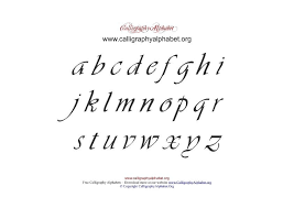 Lowercase Calligraphy Pdf Chart Calligraphy Alphabet Org Calligraphy Alphabet Charts Calligraphy Alphabet I know it probably seems strange to read that word in a title on my blog, seeing.