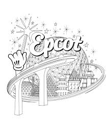 Various themes, artists, difficulty levels and styles. Walt Disney World Coloring Pages The Disney Nerds Podcast