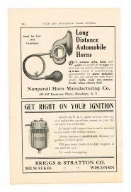 1910 Ad Nonpareil Long Distance Automobile Horn B S Igniter A 1 Metal Polish Ads Automobile Ecommerce Solutions
