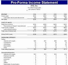 Pro Forma Income Statement Template Best Of Proforma Balance Sheet Template Statement Template Income Statement Financial Statement Templates
