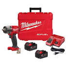 M18 FUEL 18V Li-Ion 1 2 in Mid-Torque Impact Wrench w  Friction Ring Kit w     2962-22R Milwaukee Tool