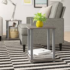 End and side tables might be just an addition to your main furniture but they are incredibly functional. Modern Contemporary End Side Tables You Ll Love In 2021 Wayfair