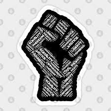Find the perfect black power fist stock photos and editorial news pictures from getty images. Civil Rights Black Power Fist Pride Black Power Fist Aufkleber Teepublic De