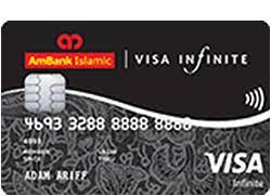 Visa branded credit and debit cards are issued by a total of 1038 banks and financial institutions across the world. Ambank True Visa Card Ambank Malaysia