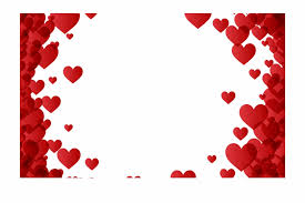 Hearts heart clip art microsoft free clipart images 3. Heart Border Transparent Valentine Border Clipart Free Novocom Top