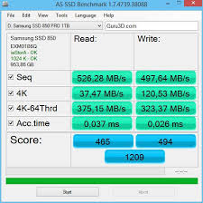 Samsung 850 Pro Ssd Review Ssd Performance As Ssd Benchmark