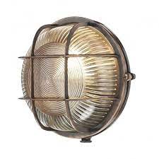 Find industrial outdoor wall lights at lowe's today. Coastal Style Industrial Exterior Bulkhead Light In Antique Copper