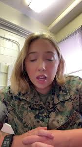 Jacked Marine with American Flag Tattoo