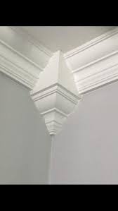 Installing a crown molding on kitchen cabinets is pretty much the same as check if the cut molding fits the length of the front of your cabinet. Crown Moulding Inside Corner Plinth Blocks 8 Pack Etsy Crown Molding Moldings And Trim Diy Crown Molding