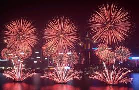 Les feux d'artifice sont toujours attendus et très appréciés par les bordelais. Le Nouvel An Chinois Fete A Travers Le Monde