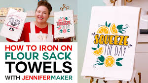 Be sure to read to the end for a quick talk on parodies and trademarks. Personalized Flour Sack Towels With Cute Iron On Vinyl Youtube