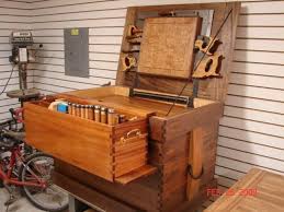 Custom Made Walnut Tool Chest Wood Tool Box Woodworking Box Tool Chest