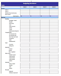 16 Free Weekly Budget Templates Ms Office Documents Weekly Budget Template Budget Template Budget Template Free