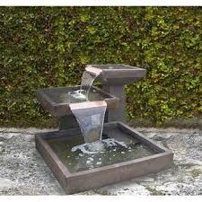 Dunne fiberglass solar fountain with light. Florence Newitalianartcompany Concrete Water Fountain Reviews Wayfair Concrete Fountains Fountains Outdoor Modern Fountain