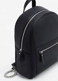 Zip Pebbled Backpack Woman Mango Czech Republic Canta Canta Vitrini Canta Modelleri