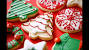 Decorated Christmas Biscuits
