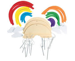 Bastelset Windspiel Regenbogen 12 Stuck Betzold De In 2020 Bastelsets Windspiele Basteln