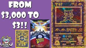 This Pokemon Card Went From 3 000 To 3 Ancient Mew Youtube