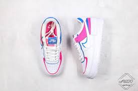 Black Air Force 1 Bubble Gum Sole Wmns Nike Air Force 1 Shadow Cotton Candy White Pink Blue In 2020 Air Force 1 Nike Nike Air