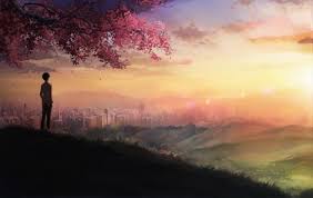 Clean, crisp images of all your favorite anime shows and movies. Cool Anime Sunset Wallpapers Wallpaper Cave