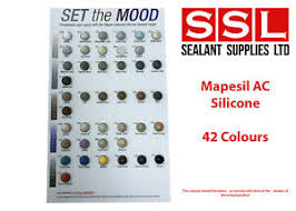 Details About Mapei Mapesil Ac 310ml Silicone Sealant Low Modulus All Colours Available