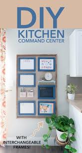 How the command center works. How To Build A Kitchen Command Center That Is Interchangeable All Things Thrifty