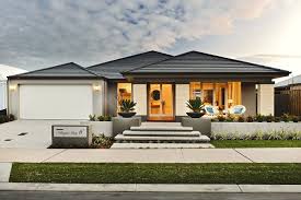 Display Homes Perth New Homes Home Designs Willows Dale Alcock Facade House Modern Front Yard Bungalow House Design