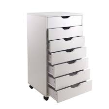 Winsome Wood Halifax 7 Drawer Cabinet Multiple Finishes Walmart Com Walmart Com