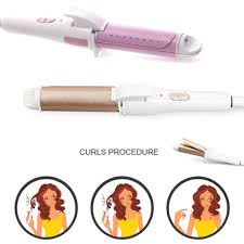 However, if you get the appropriate haircut, moisturize your hair properly and get the best. Buy 2 In 1 Ceramic Curling Iron Safe To Use Straight Curly Hair Curler At Affordable Prices Price 12 Usd Free Shipping Real Reviews With Photos Joom