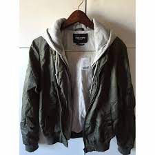 Nwt Obey Bomber Jacket With Hoodie Lining Bomber Jacket With Hoodie Jackets Bomber Jacket