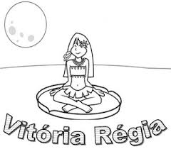 Rita Frank Colorir E Pintar A Lenda Da Vitoria Regia