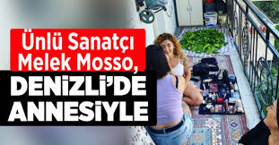Kendini müzik alanında yetiştirmek isteyen melek mosso. Unlu Sanatci Melek Mosso Denizli De Annesiyle