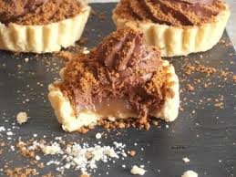 Tartelettes Gourmandes Au Chocolat Et Creme De Marron Speculos Mini Tarte Alimentation Et Pate Sablee