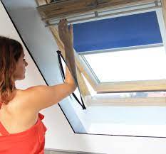 Moustiquaire sans percage leroy merlin. Toile Moustiquaire Zippee Pour Velux L130 X H150 Cm Leroy Merlin