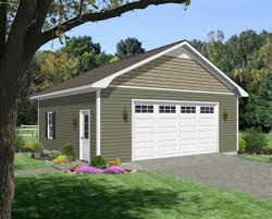 Garage Plan Garage Doors Backyard Garage Vinyl Lap Siding