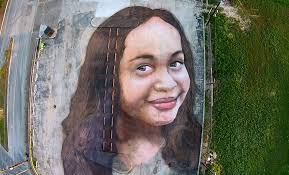 Young San Antonio girl is the subject of giant downtown painting