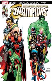 Shop tees, hoodies, socks & more now! Champions 2016 13 Comic Issues Marvel