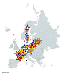 The blank outline map above represents the landlocked country of belarus in eastern europe. Flag Map Of European Subdivisions Day 11 Belarus Vexillology