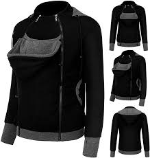 Buy Mens Kangaroo Hoodie Sweatshirt Jacket Coat For Dad And Baby Carrier Wrap Top Wearing Care Pullover Shirts Online In Indonesia B09dg81y1q
