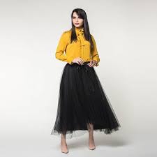 Nichii Saudi Arabia On Instagram اللون الخردلي لون الموضة في نتشي بلوزة 129 ريال تنورة 179 ريال Ch004 Fashion Tulle Skirt Tulle