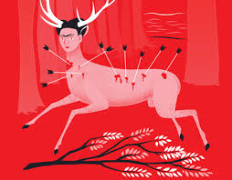 Take a moment to view the beautiful, wounded deer. Diana Bazhenova On Behance