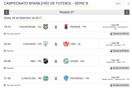 Competição deste ano reúne nada menos que cinco campeões nacionais. Jogos De Hoje Brasileiro Serie B 27Âª Rodada Amambai Noticias