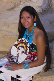 Traditional Hopi girl, Povi Lomayauma 16 year old teenager ...