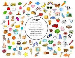 I Created This I Spy Game As A Virtual Fun Friday Activity This Is A Great Resource To Ha Spy Games For Kids Virtual Kindergarten Digital Learning Classroom