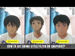 How To Get Anime Style Filter On Snapchat Youtube