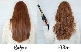 Everyday Voluminous Curls Tutorial Gina Michele Curling Iron Hairstyles Curling Thick Hair Voluminous Curls Tutorial