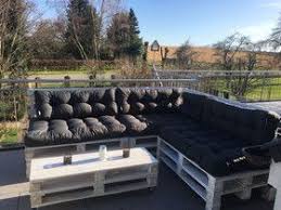 Garten Lounge Palettensitzecke Balkonsitzgarnitur Sitzecke Palettenmobel Im Freien Paletten Lounge
