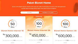 Bahkan layanan dan harga modem bolt ini dilengkapi dengan paket perdana prabayar dan perangkat mobile wifi ini sendiri dapat terhubung dengan 8 bahkan menariknya lagi modem bolt 4g ini telah dilengkapi dengan 3 simbol untuk menunjukan kualitas sebuah jaringan atau kekuatan signal dengan. Daftar Harga Paket Biznet Internet Rumah Terbaru Paket Internet